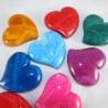 Cuore Alabastro colorato cm.7