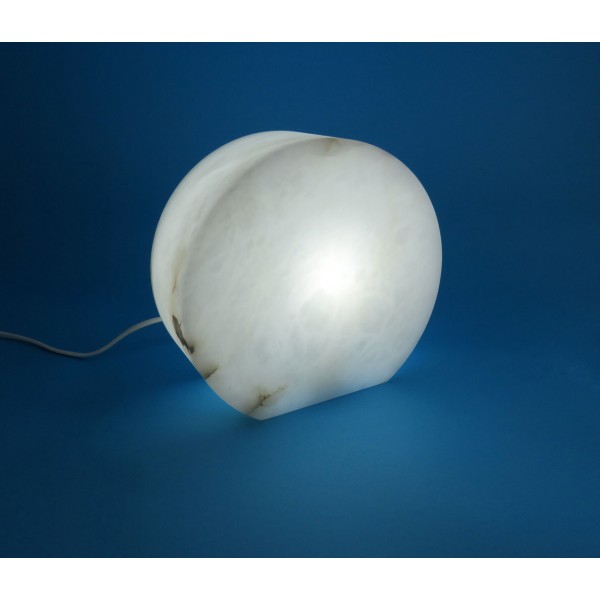 Lampada alabastro tonda