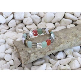Bracciale pietre dure multicolor