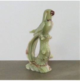 Pappagallo in onice verde
