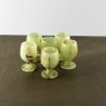 set bicchieri onice chiaro
