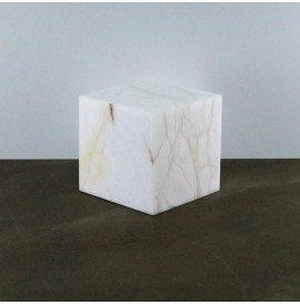Lampada cubo alabastro 20x20
