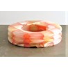Posacenere in onice arancione