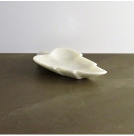 Foglia in onice bianco