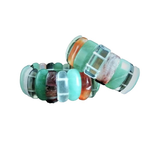 Bracciale pietre dure multicolor