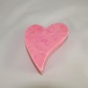 Portagioie cuore in alabastro 9x9