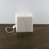 Lampada cubo alabastro 15x15,5