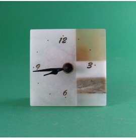 Orologio in alabastro 10x10