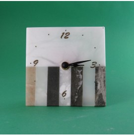 Orologio alabastro 14x14