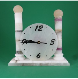 orologio alabastro colonne