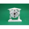 Orologio tondo in Alabastro