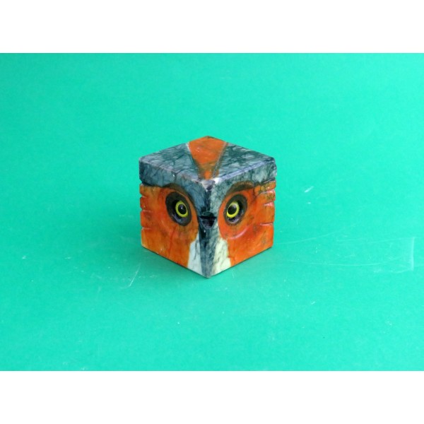 Ferma carte cubo gufo